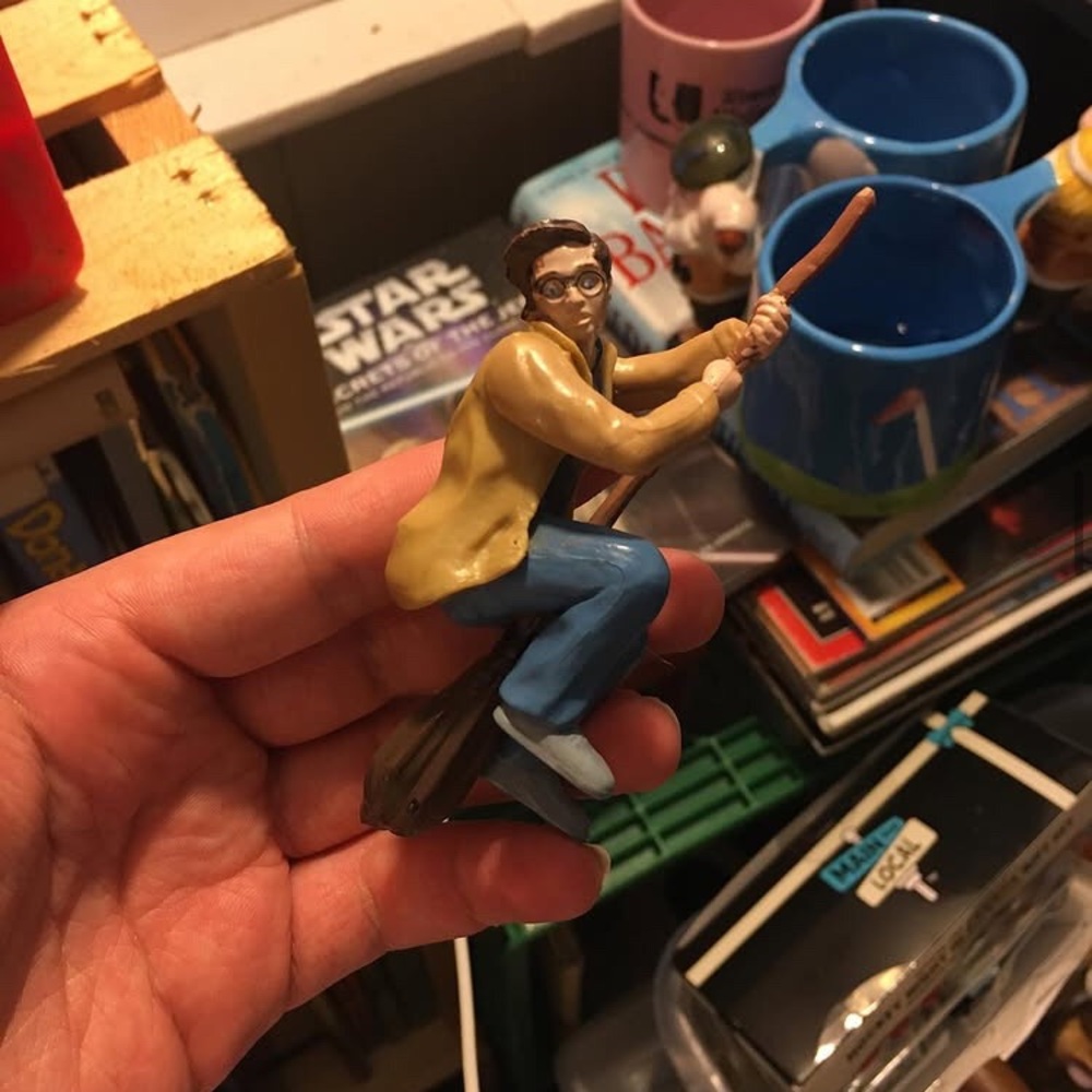 Vintage Harry P O T T E R cake topper